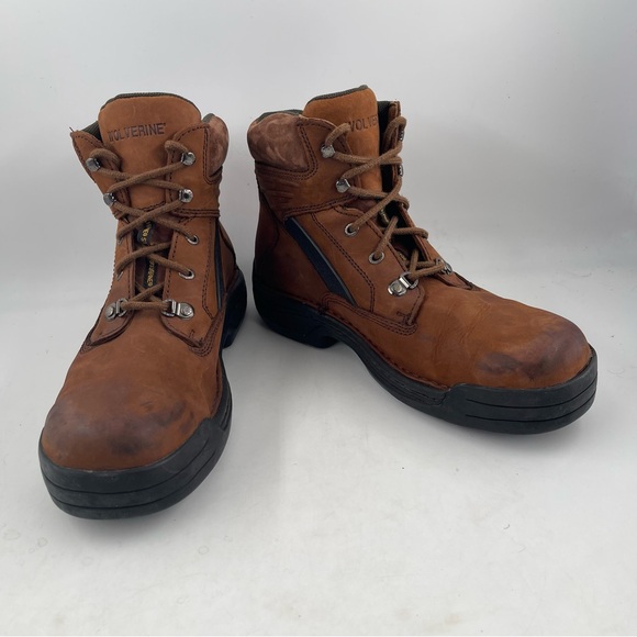 Wolverine Mens Durashocks Waterproof Steel Toe Electrical Hazard 8” Boot-Size 13 - Picture 6 of 13